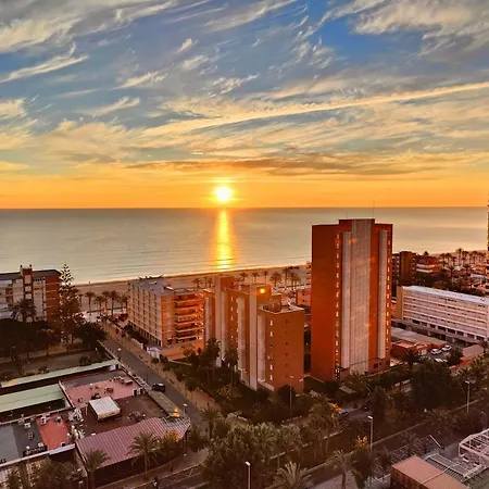 <1 Min Beach, Sea Views, Ac, Wifi, Pool, 3xtennis * Alicante